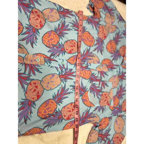 Tipsy Elves pineapple pint Hawaiian shirt mens size XL - Picture 4 of 5